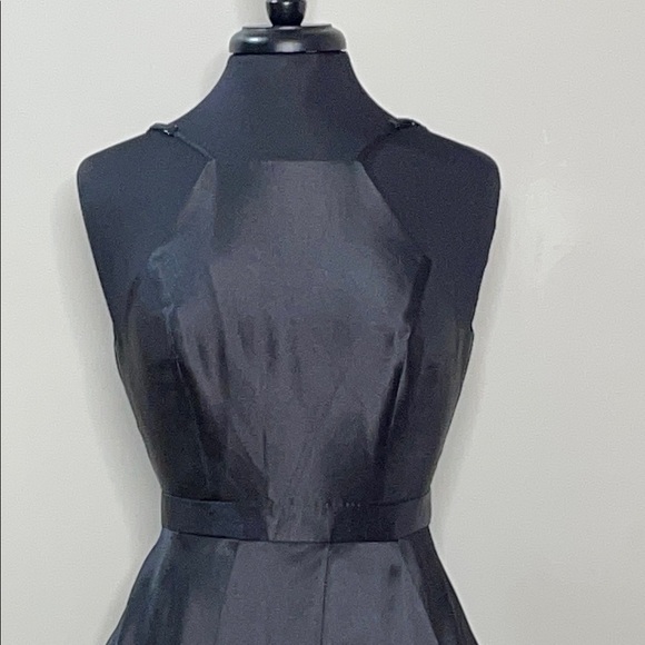 Lulus Black High-Low Tiered Halter Dress Size Small - Picture 3 of 16